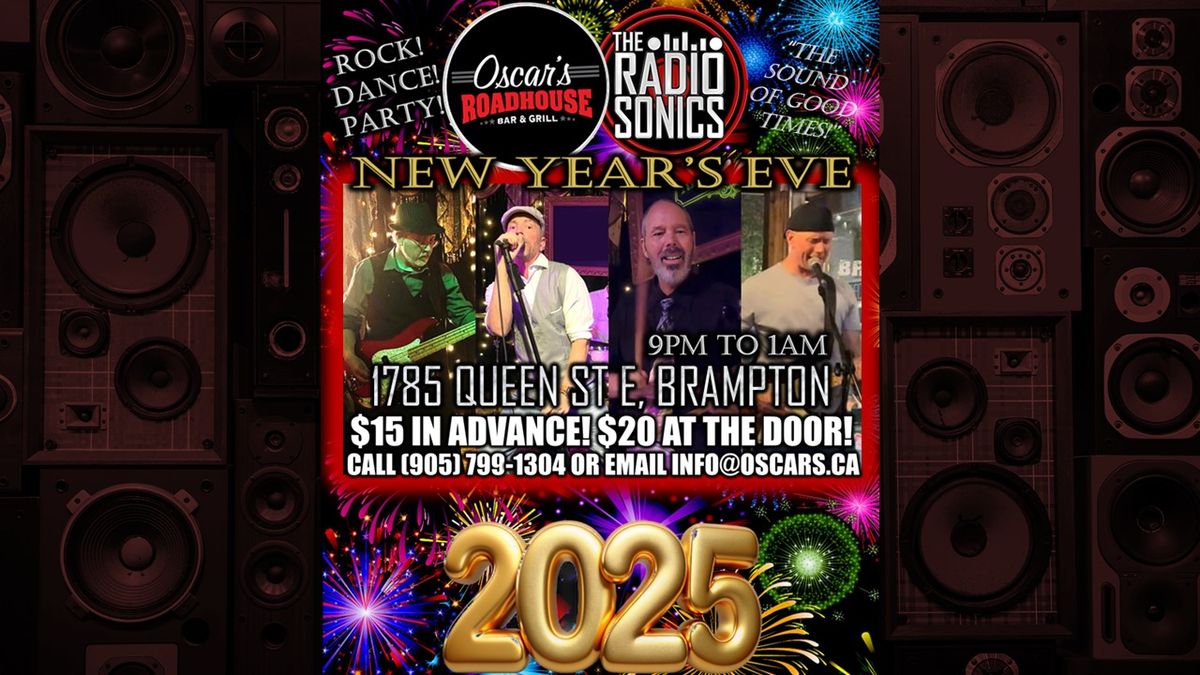 Oscar's Roadhouse New Year's Eve with The RadioSonics