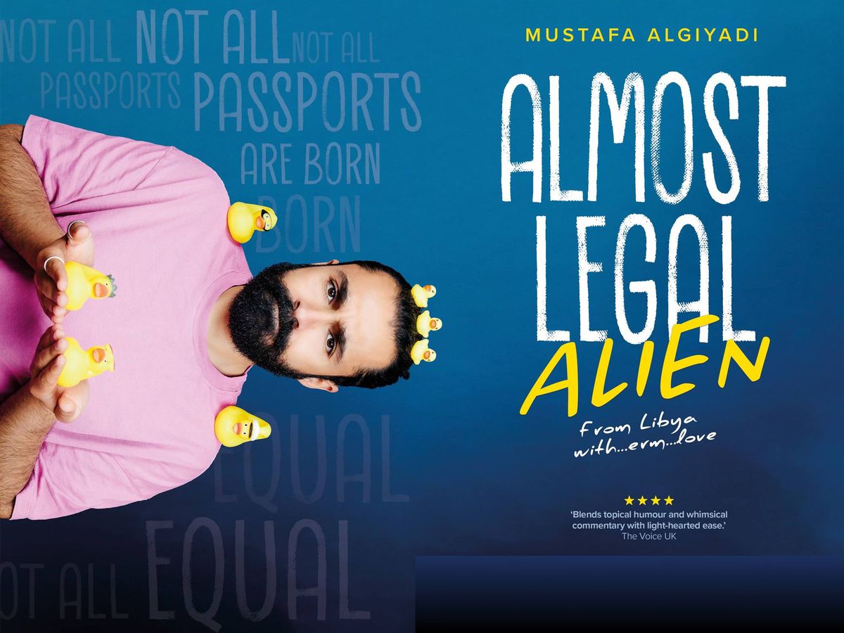 Almost Legal Alien \u2022 Standup Comedy Solo \u2022 Zurich