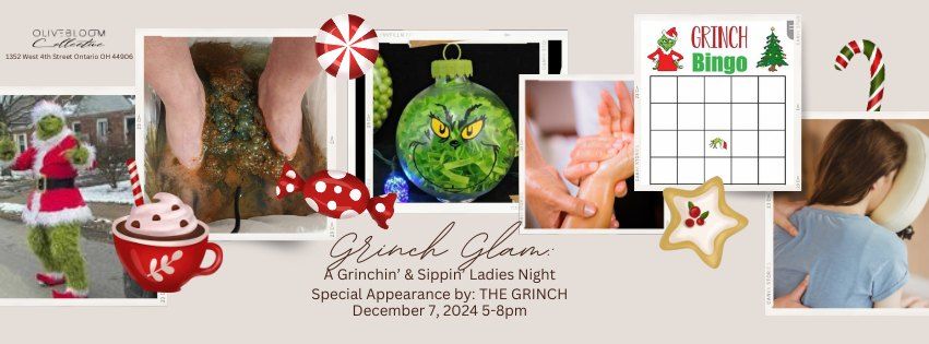 Grinch Glam: A Grinchin' & Sippin' Ladies Night