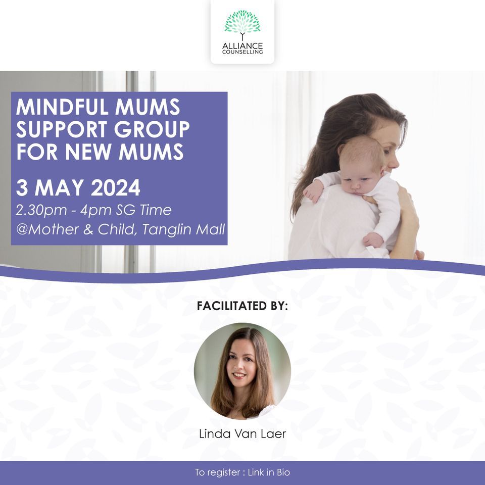 Mindful Mums, a Free Support Group for new mums @Tanglin Mall