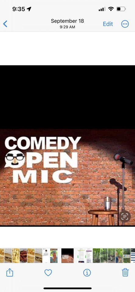 Open Mic Comedy