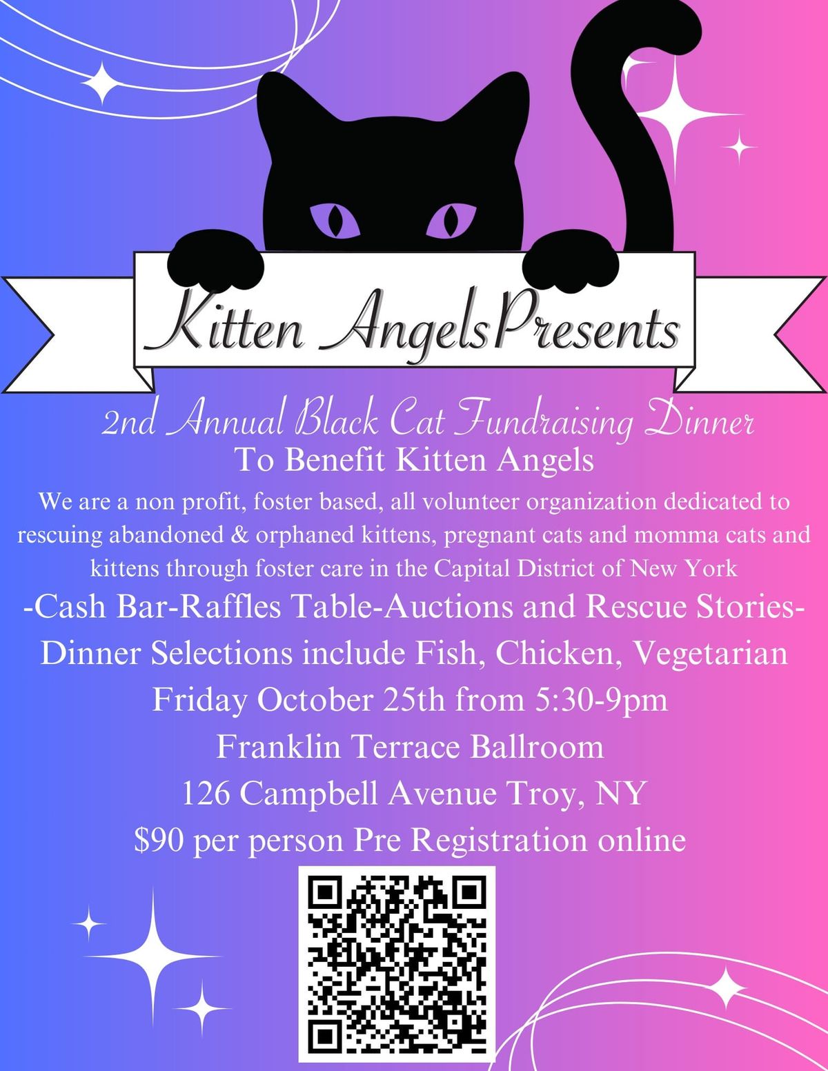 Kitten Angels' 2nd Annual Black Cat Fundraising Dinner