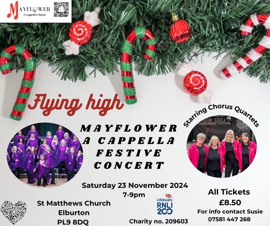 Mayflower A Cappella "Flying High" Festive Concert! A fun, uplifting concert with a festive twist! 