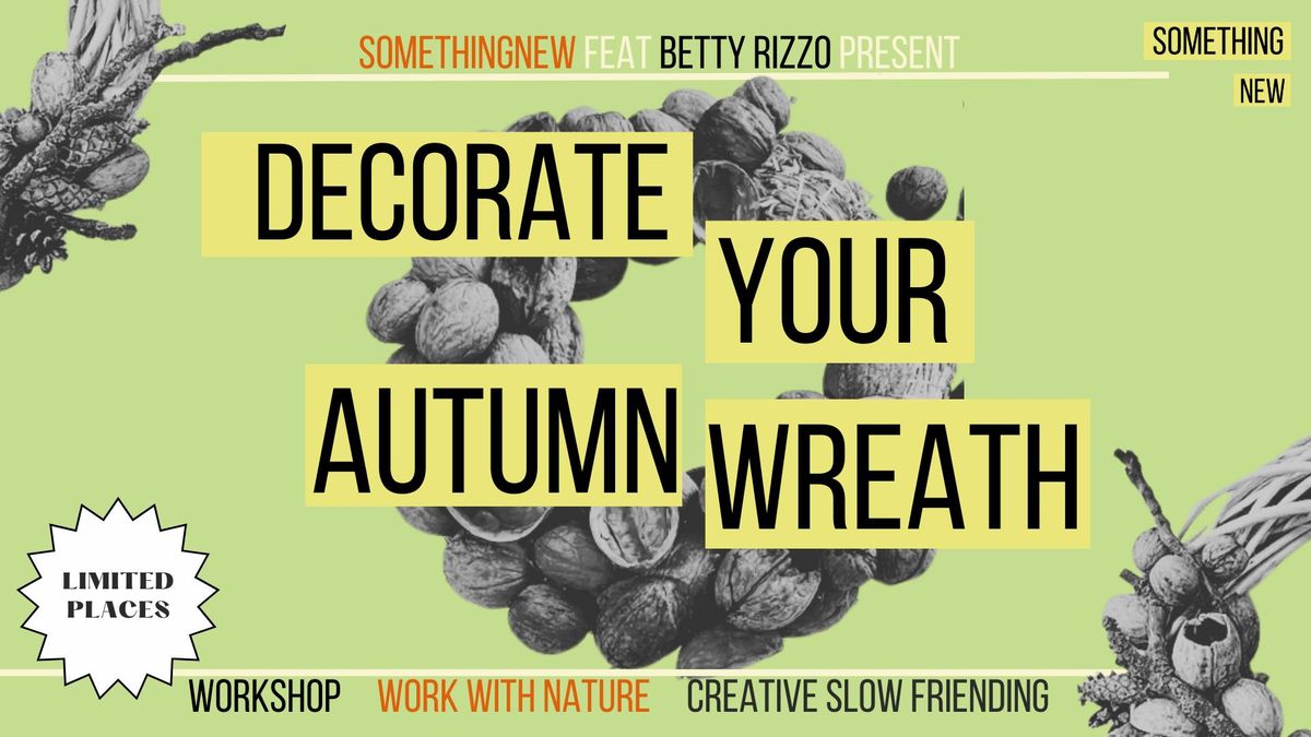 Decorate Your Autumn Wreath