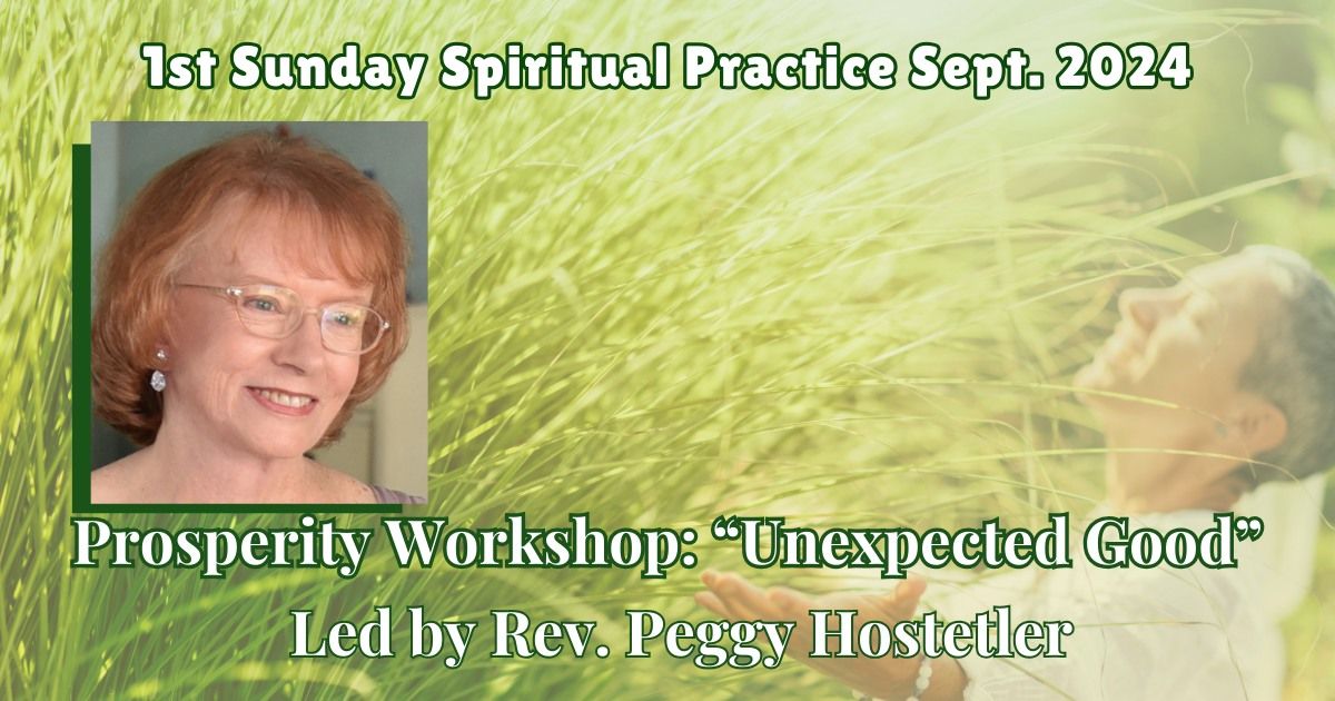 Prosperity Workshop with Rev. Peggy Hostetler