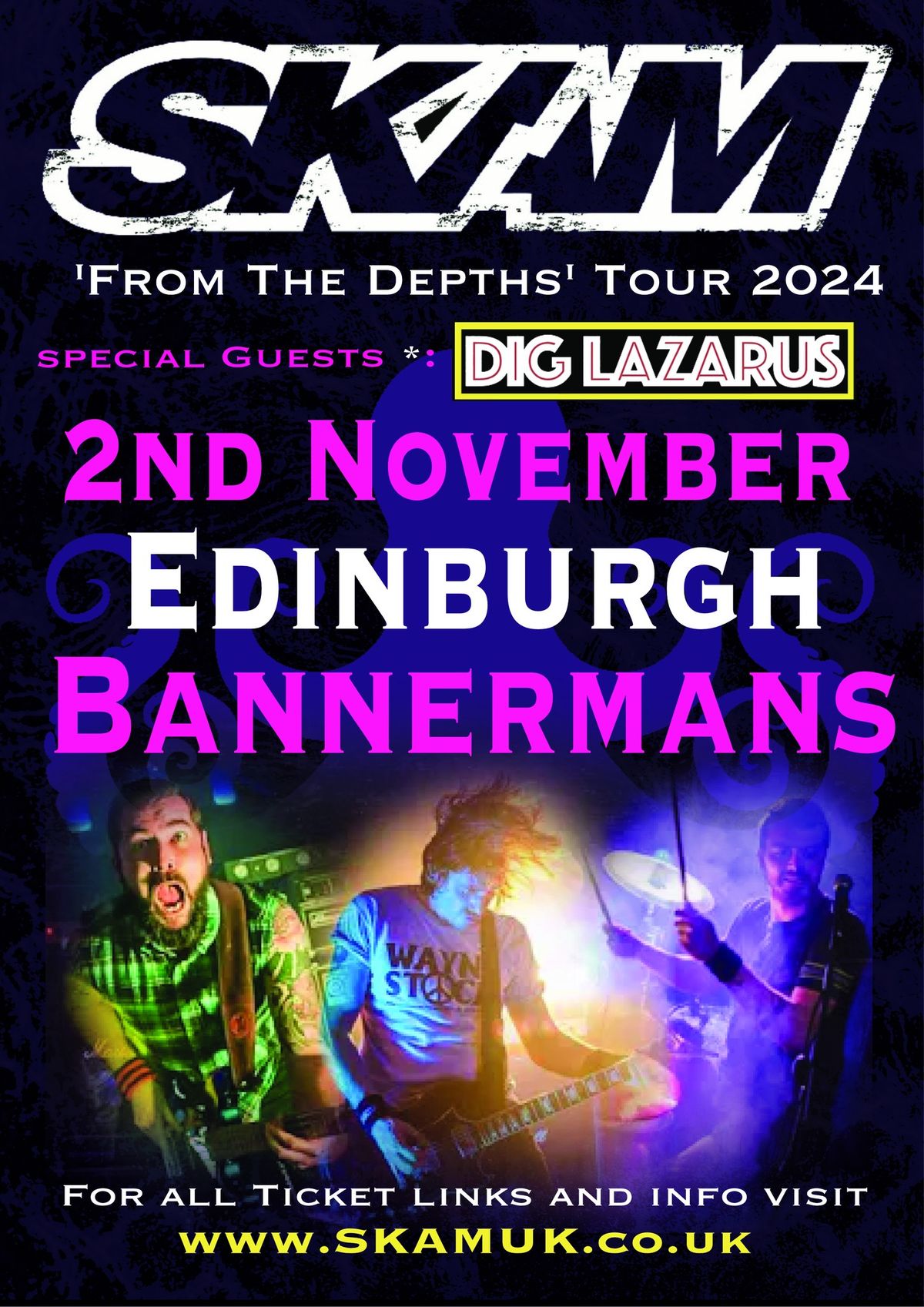 SKAM @ Bannermans Edinburgh