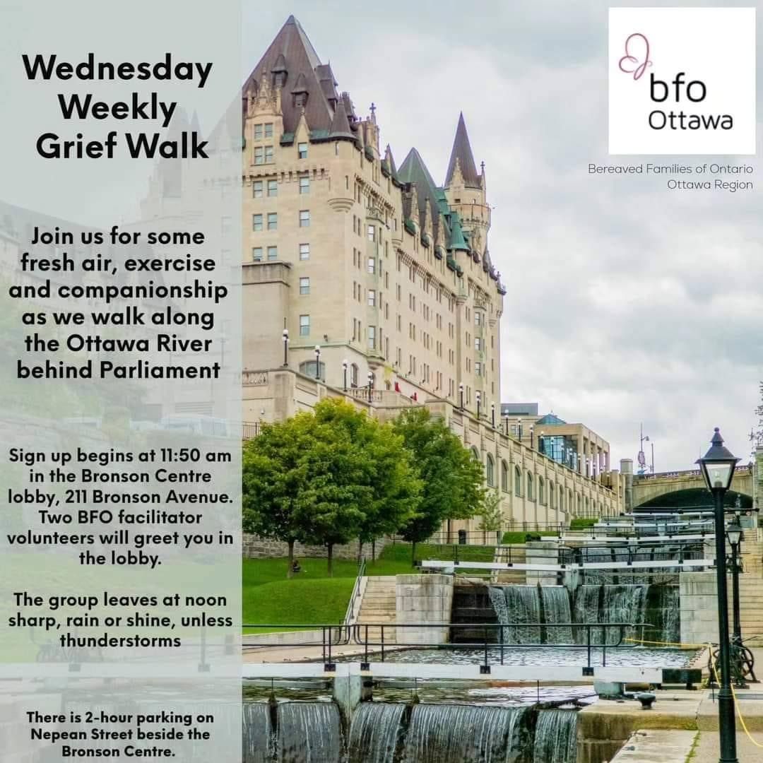 Wednesday Weekly Grief Walk