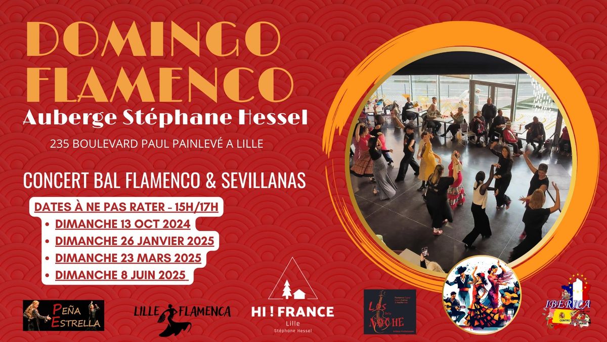 DOMINGO FLAMENCO - LILLE FLAMENCA - Pe\u00f1a Estrella Flamenco \u00e0 Lille