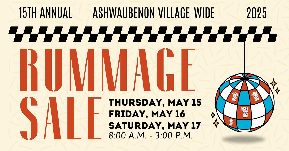 Ashwaubenon Village-Wide Rummage Sale 2025