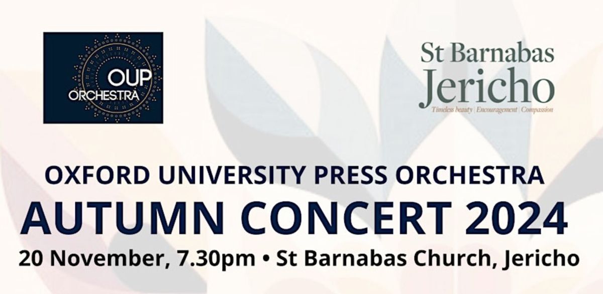 OUP Orchestra Autumn Concert 2024