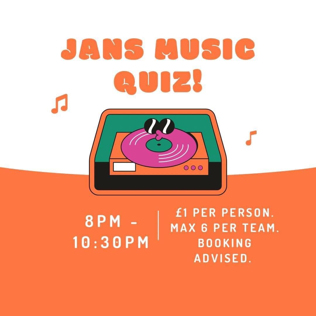 Jans Music Quiz