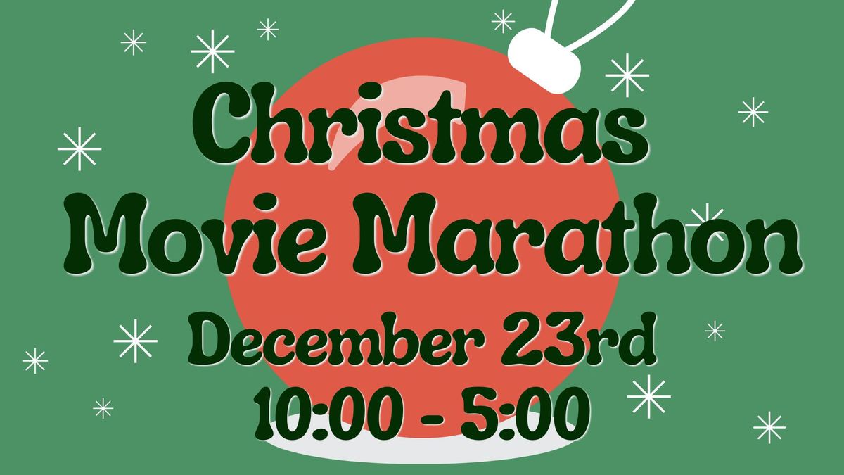 Christmas Movie Marathon