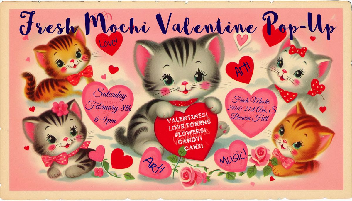 Fresh Mochi Valentine Pop-Up Party!