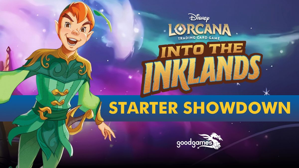 Disney Lorcana Into The Inklands Starter Deck Event!