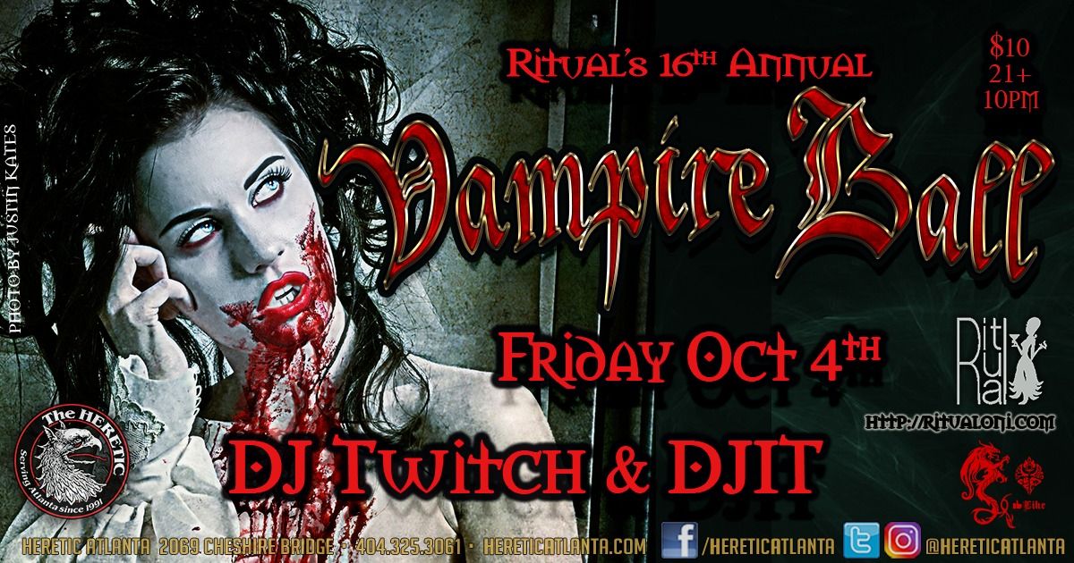 RITUAL's 16th annual Vampire's Ball (goth\/industrial)