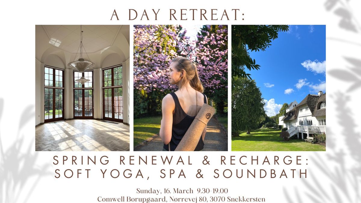 A Day Retreat - Spring Renewal & Recharge