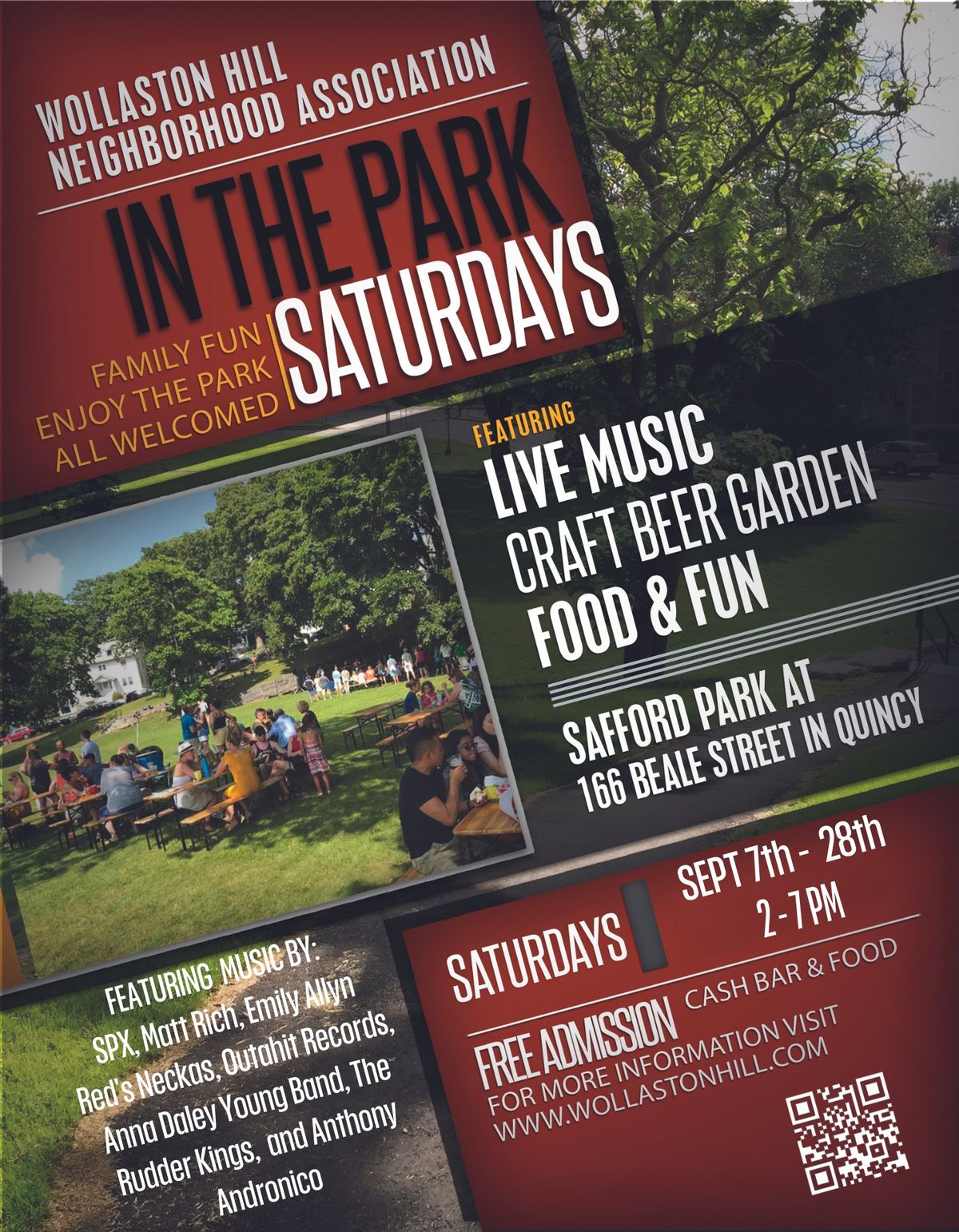 Saturdays in the Park: Anthony Andronico & Bad Street