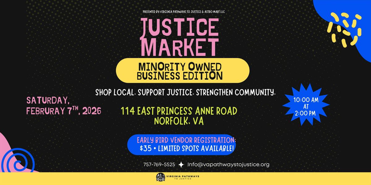 Justice Market: Minority Owned Business Edition