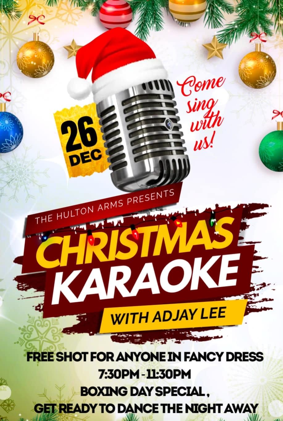 Boxing Day Karaoke with Lee Wallbank