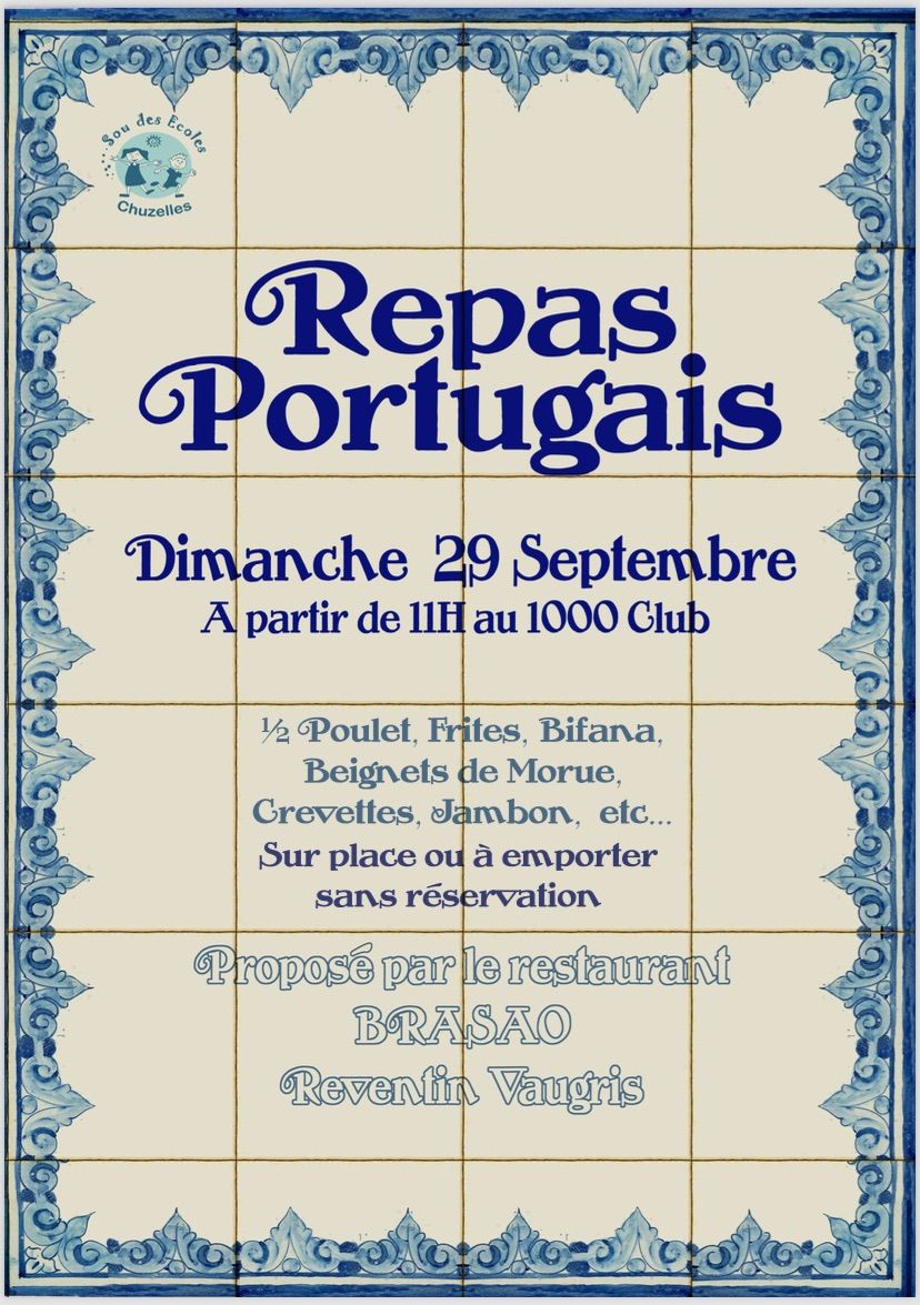 Repas Portugais ????