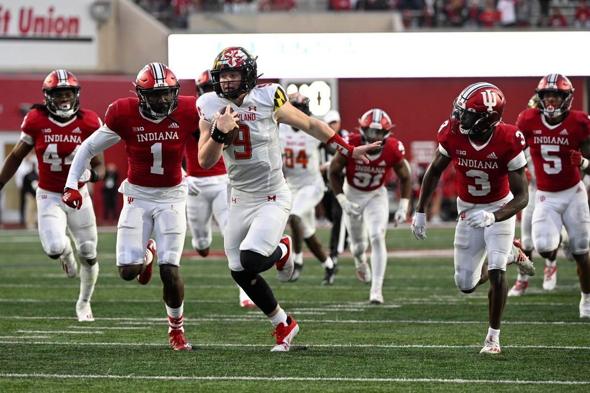 Maryland Terrapins at Indiana Hoosiers Football