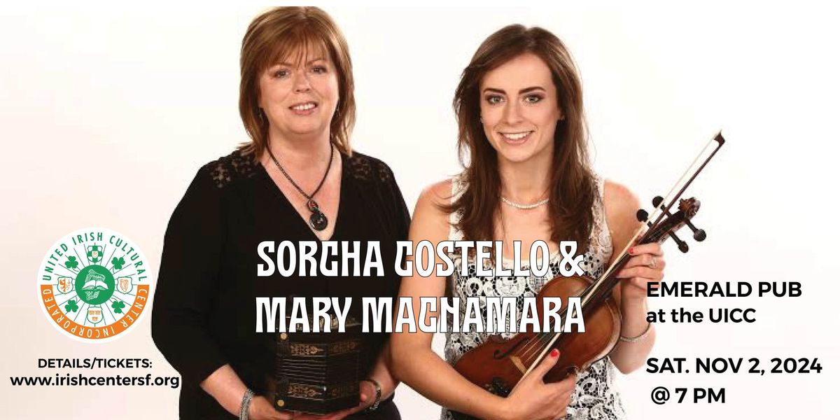 Sorcha Costello & Mary MacNamara in Concert