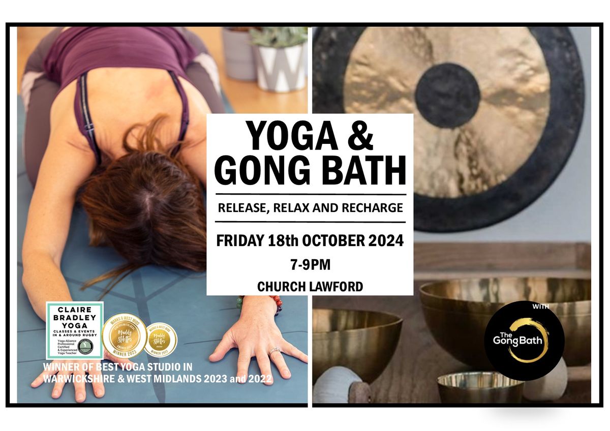 Yoga & Gong Bath Event