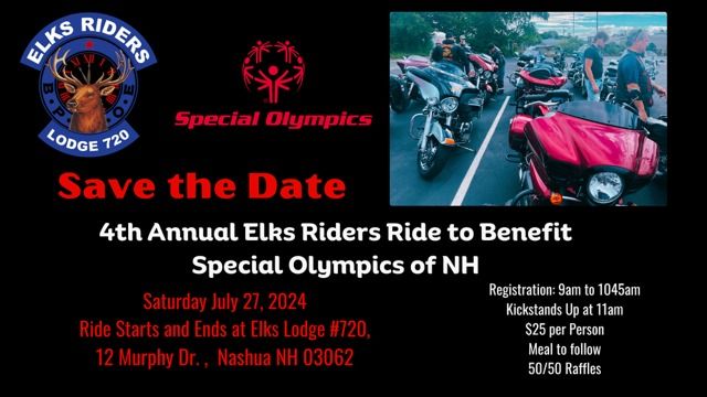 Ride to Benefit Special Olympics of NH