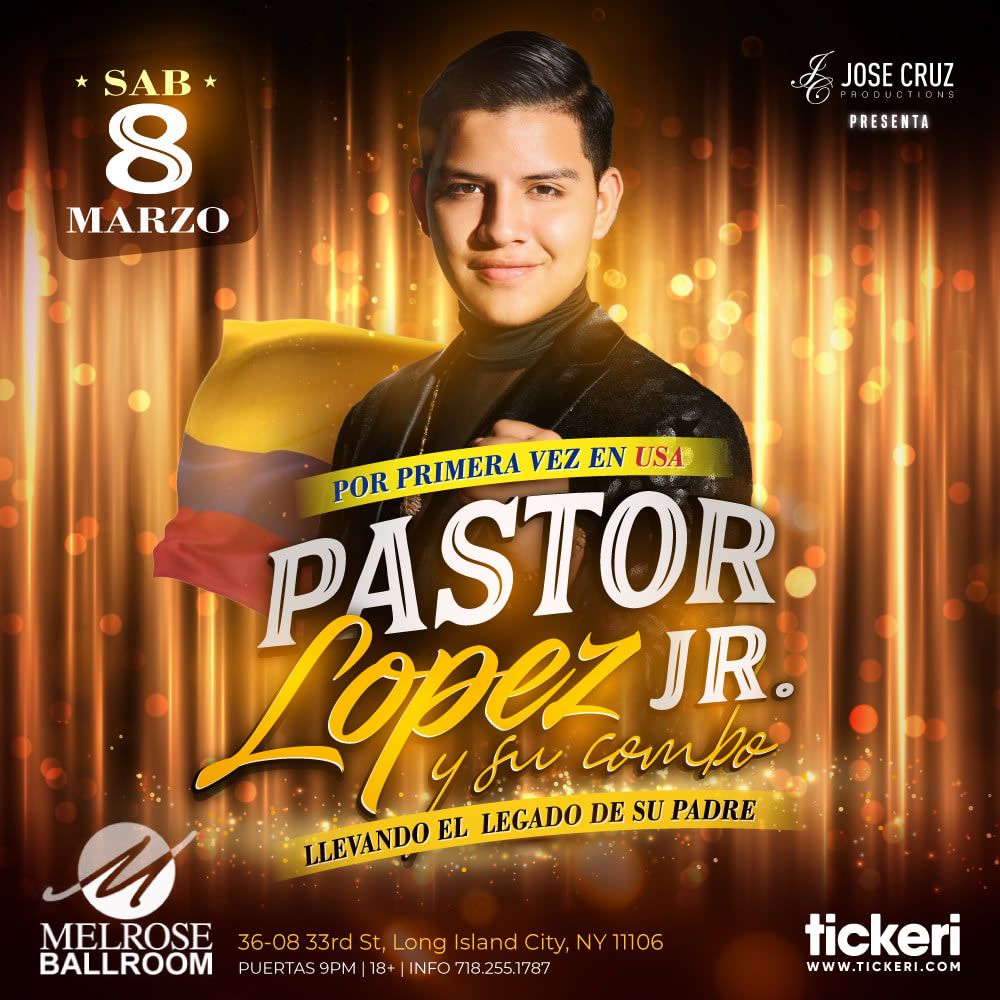 Pastor Lopez Jr at Melrose Ballroom