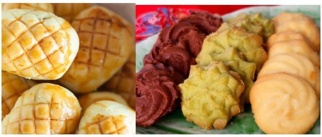 Melaka Pineapple Tarts and Jenny Butter Cookie