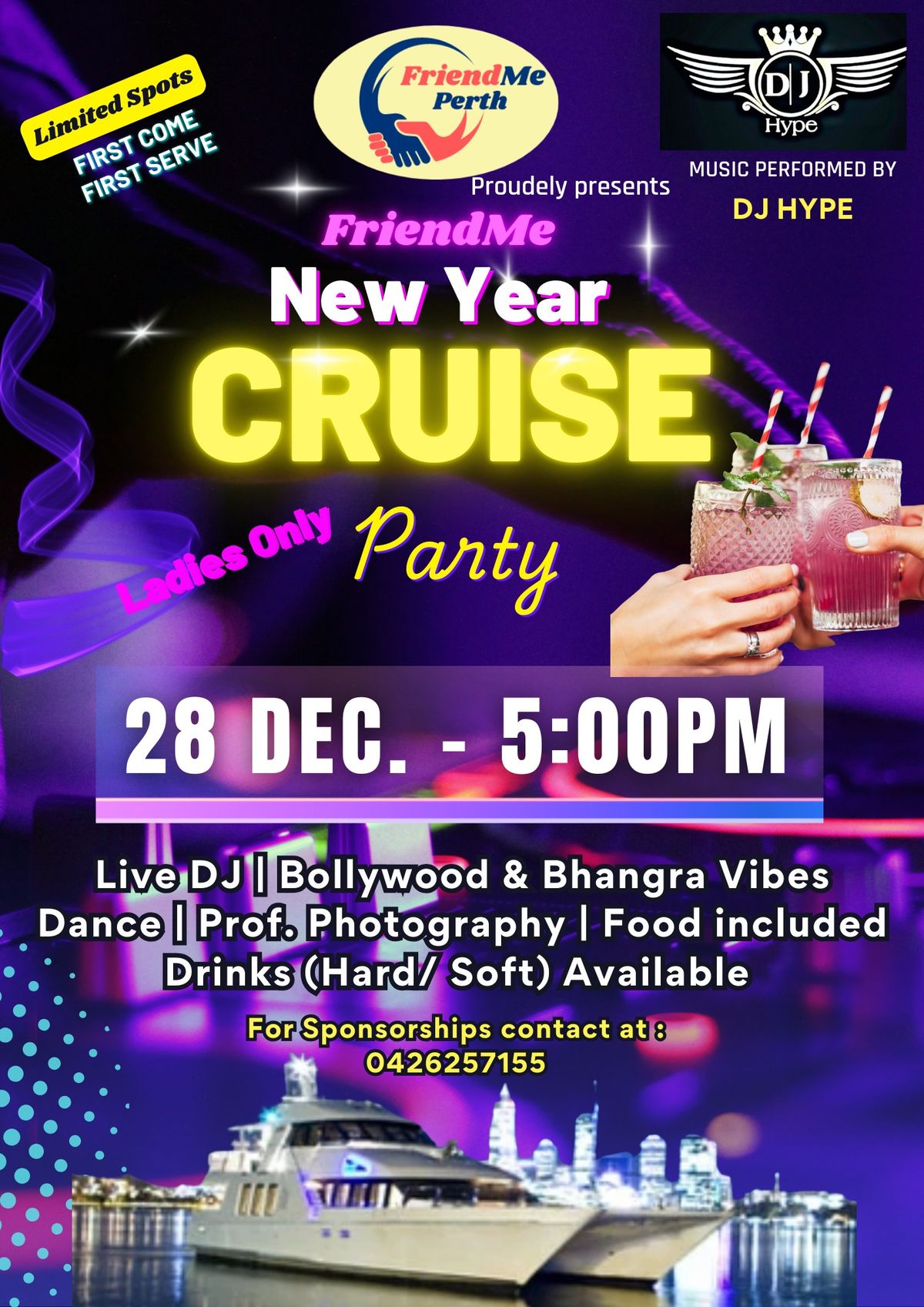 FriendMe \u201cNew Year Cruise Party\u201d