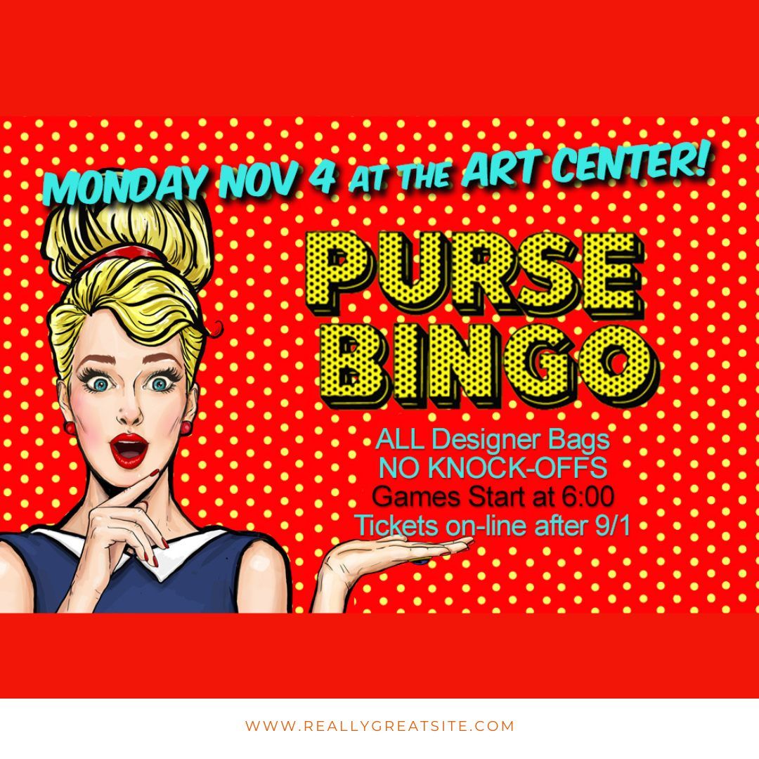 Purse Bingo at the PAC