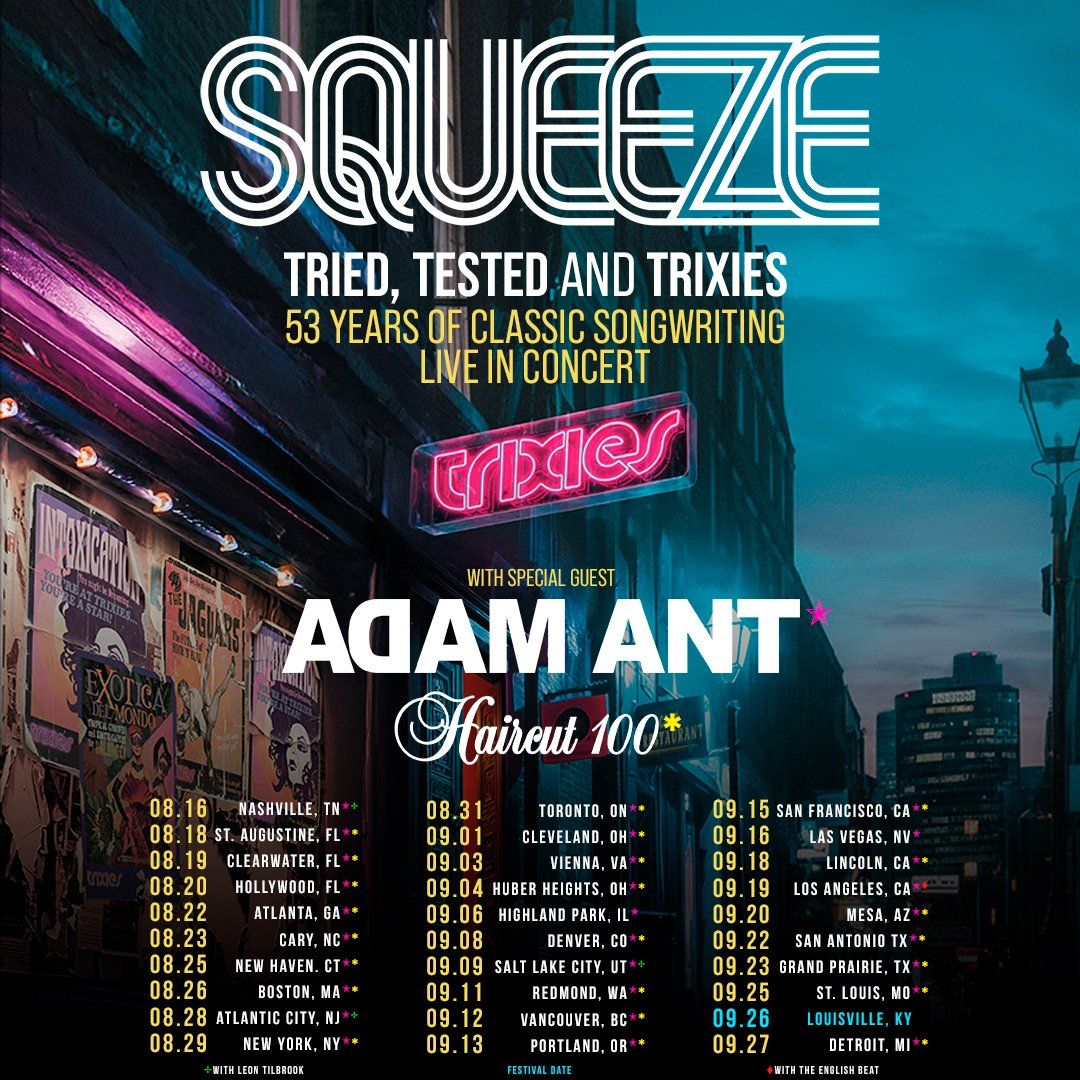 Squeeze Adam Ant & Leon Tilbrook