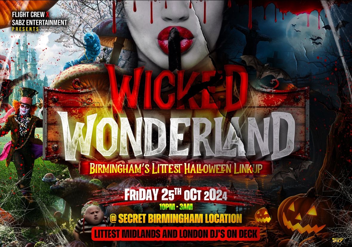 WICKED WONDERLAND: BIRMINGHAM'S LITTEST HALLOWEEN LINK UP