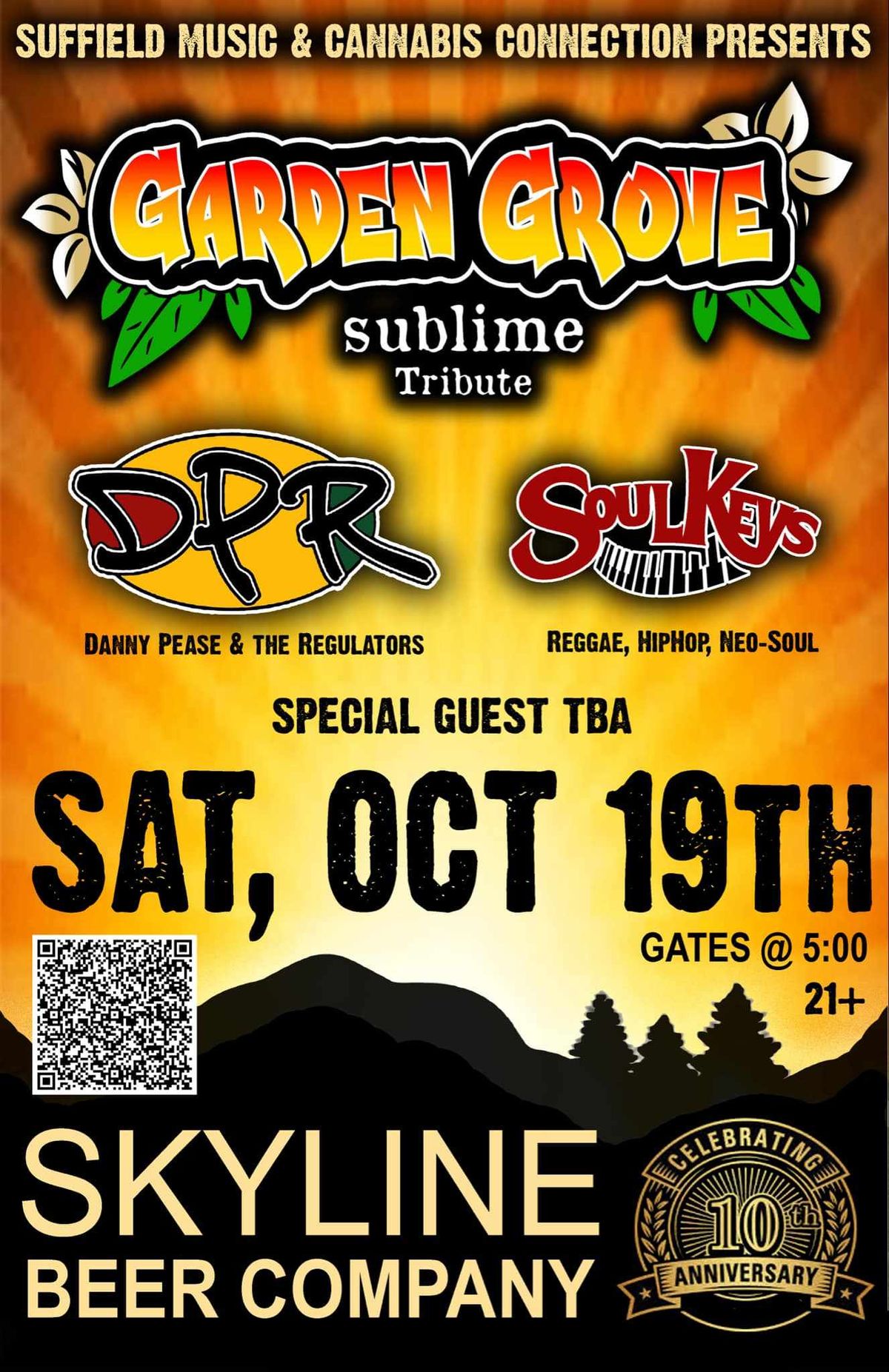 Skyline 10 year Anniversary with Garden Grove, DPR and Soul Keys