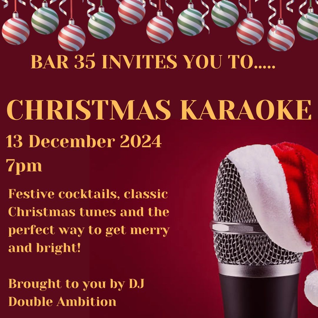 CHRISTMAS KARAOKE @ BAR 35