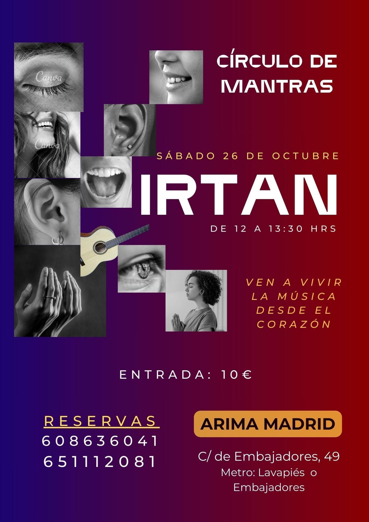 \u2764\ufe0f\u200d\ud83d\udd25KIRTAN - Meditaci\u00f3n con canto de mantras en vivo \ud83c\udfb6