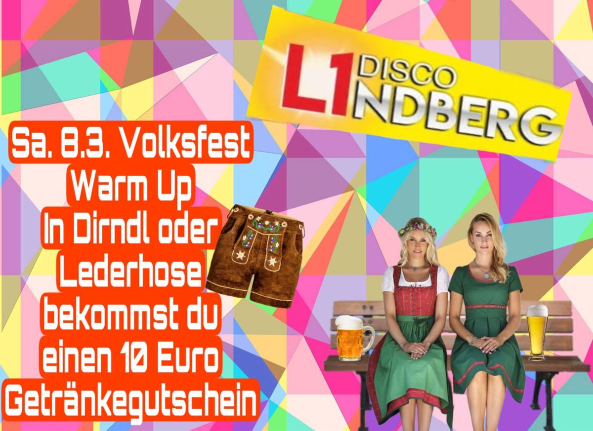 Volksfest Warm Up & Showtanzen