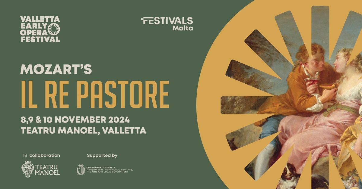 Il Re Pastore - Valletta Early Opera Festival 2024