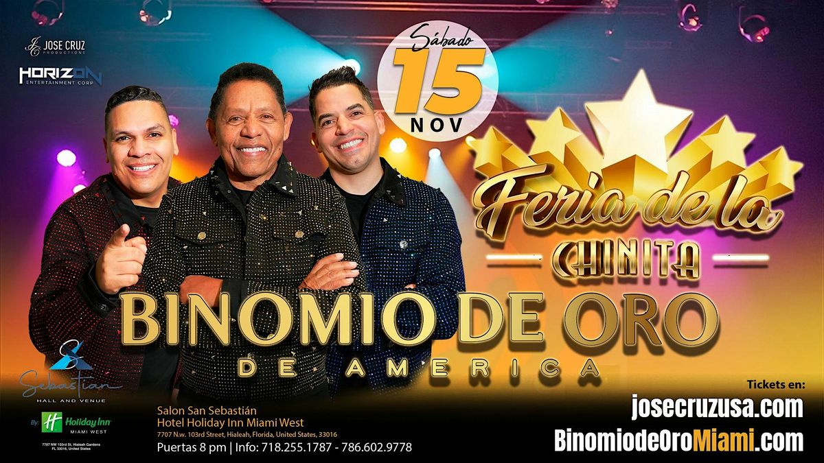 Binomio de Oro de Am\u00e9rica en Miami, FL I Noviembre 15 2025