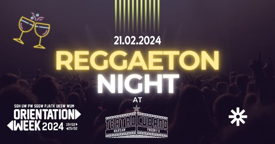 ERASMUS REGGAETON NIGHT | Teatro Cubano | 21.02 