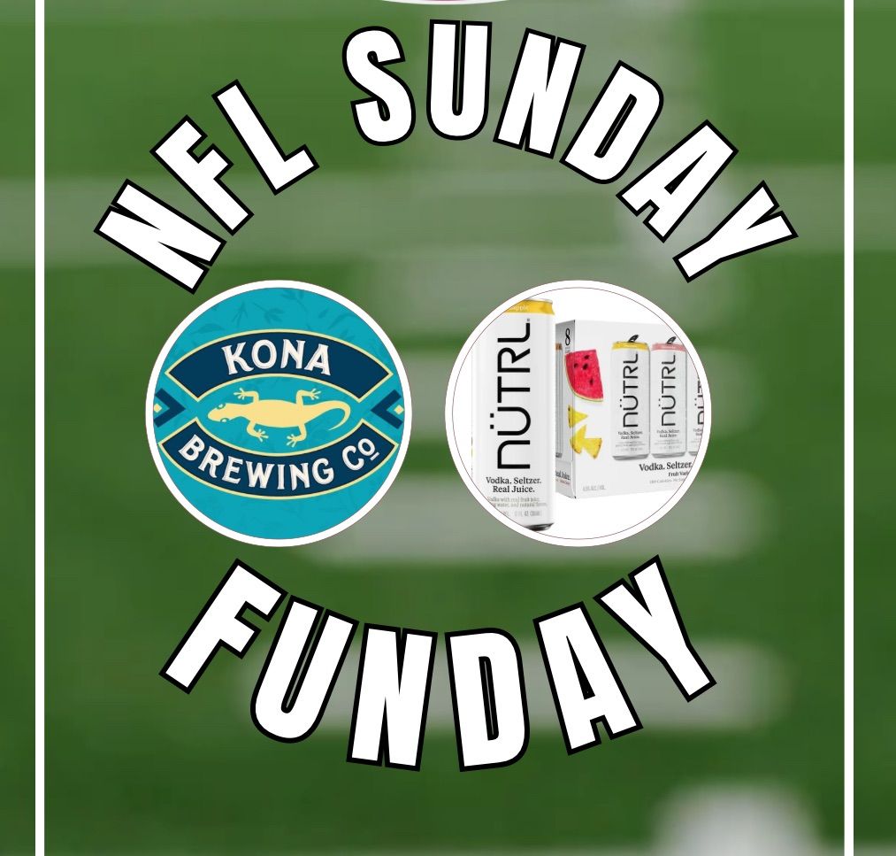 NFL SUNDAY TAP TAKEOVER- Kona & Nutrl