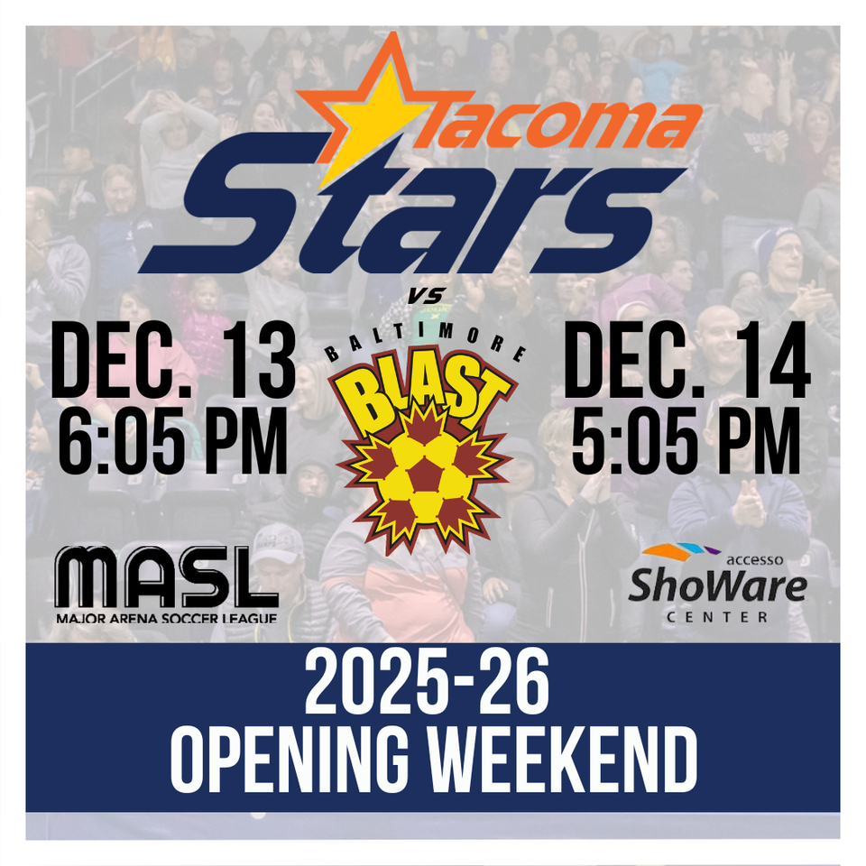 Tacoma Stars at Baltimore Blast at SECU Arena