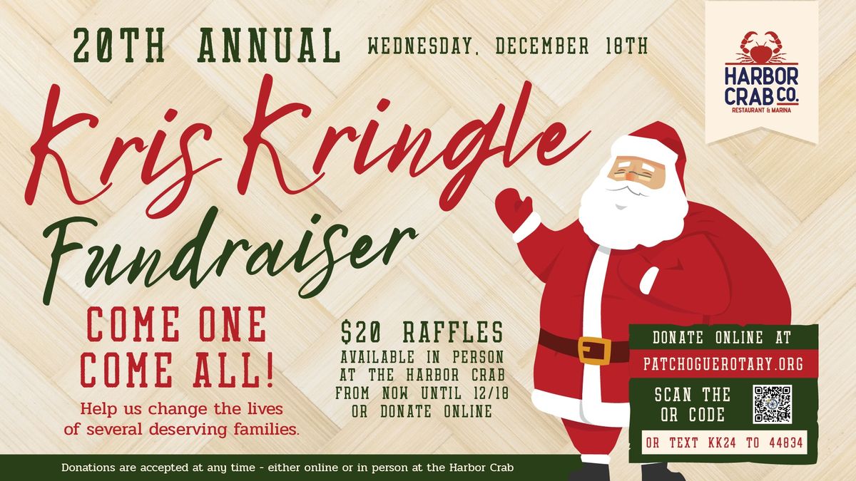 20th Annual Kris Kringle Fundraiser