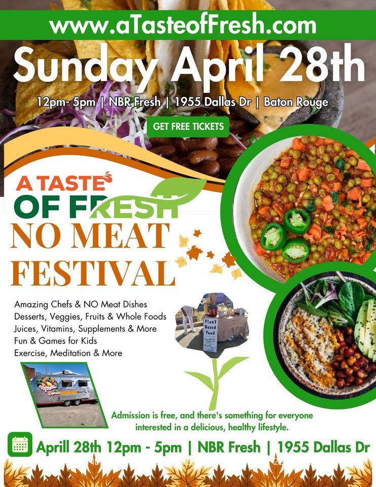 A Taste Of Fresh (No Meat) Street Food Fest 