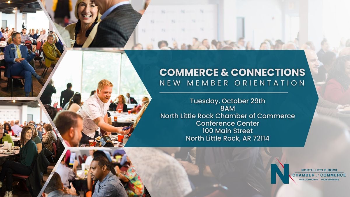 Commerce & Connections: New Member Orientation