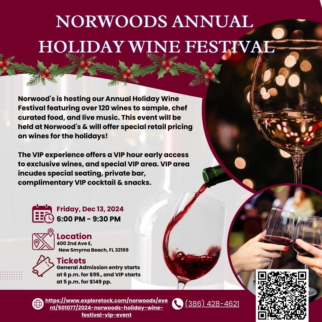 Norwoods Annual Holiday Wine Fest