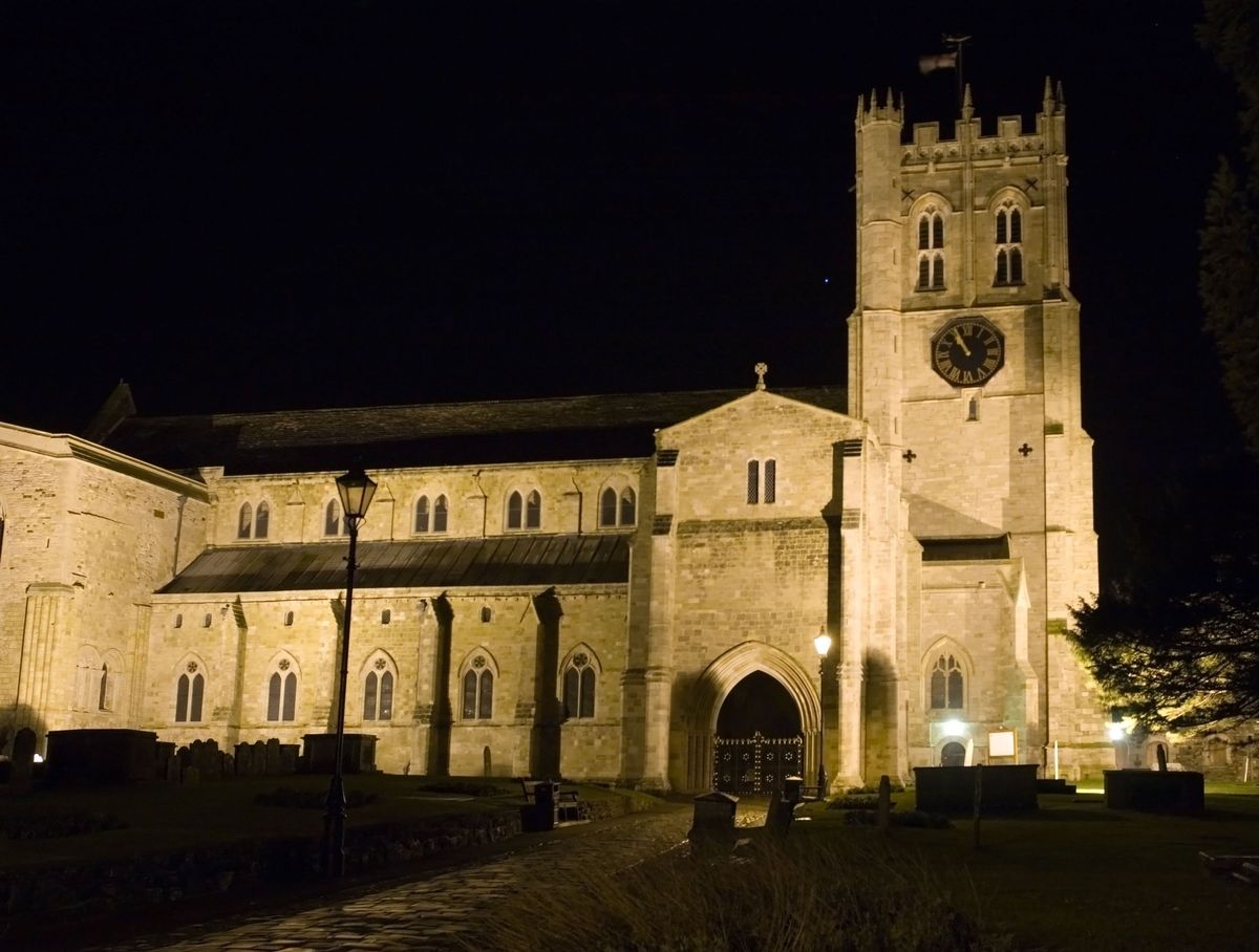 Candles at the Priory