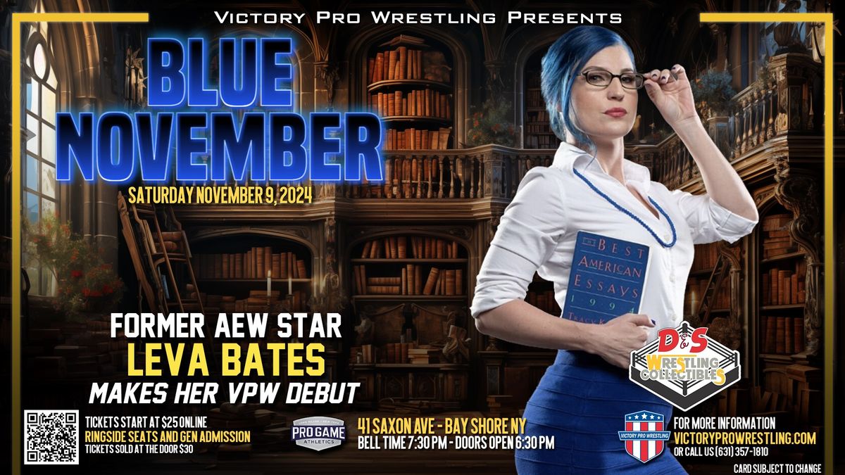 VPW presents Blue November featuring Leva Bates