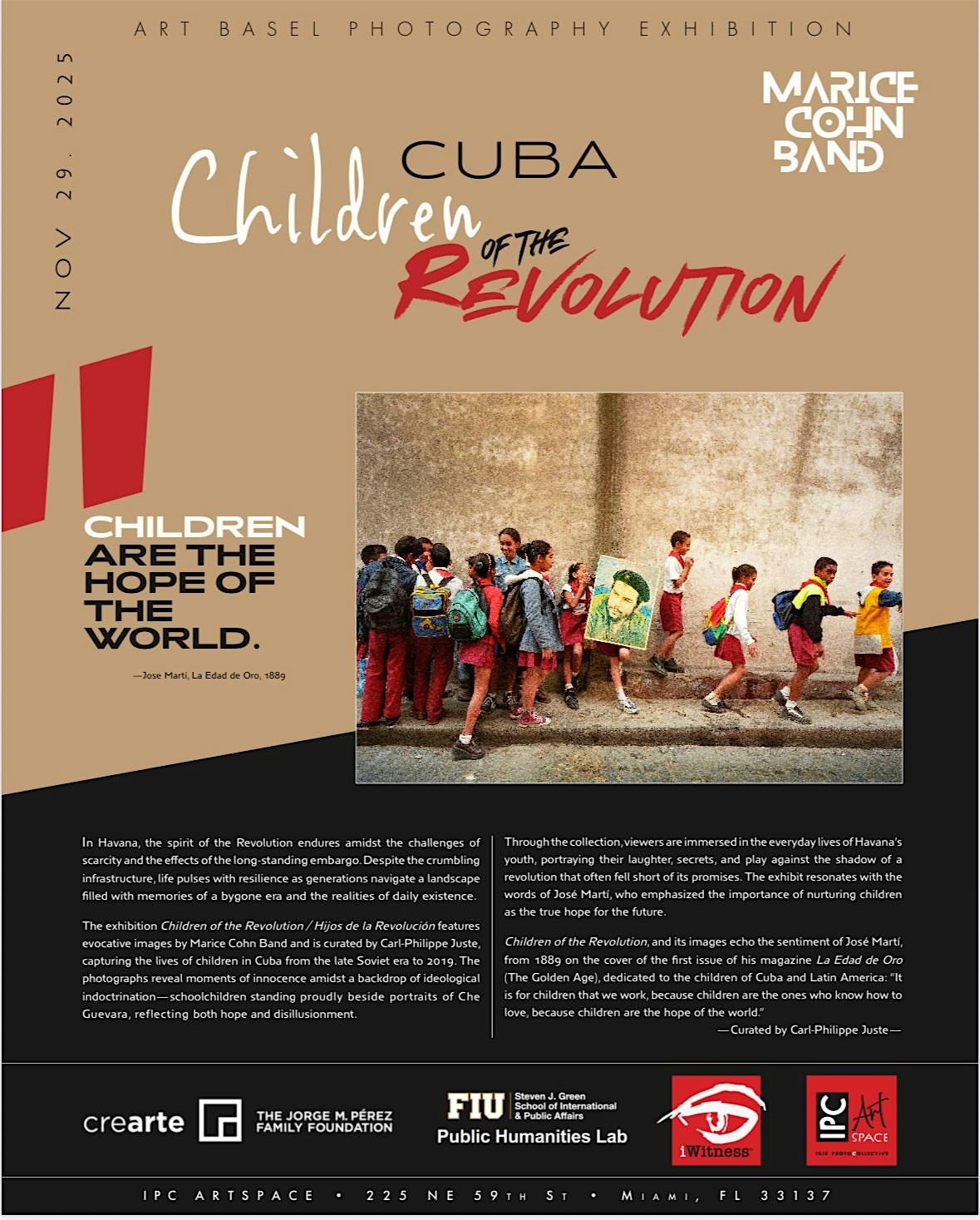 Miami Art Week Opening of Children of the Revolution